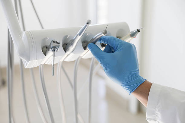 Professional Emergency Dentist technician working in Three Rivers, MI